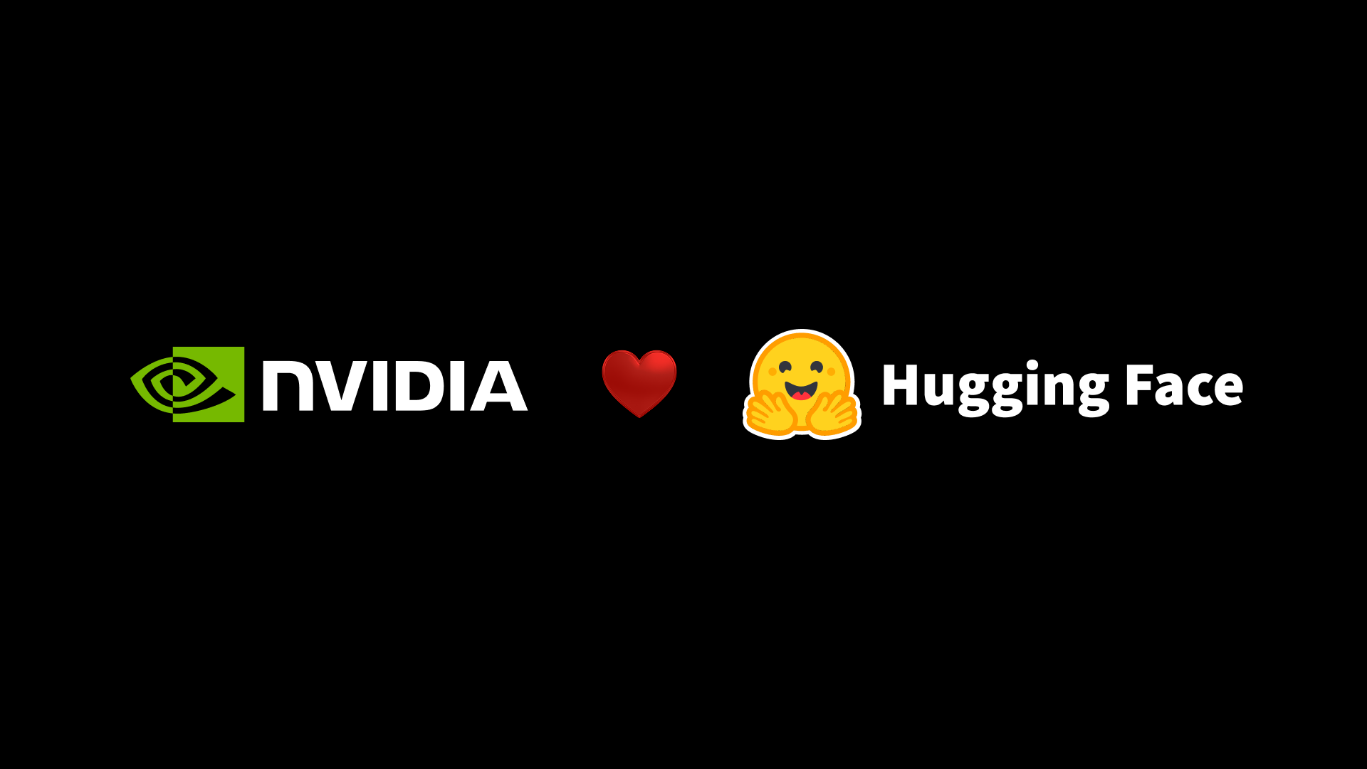 英伟达9月宣布收购Hugging Face时发布的官方配图